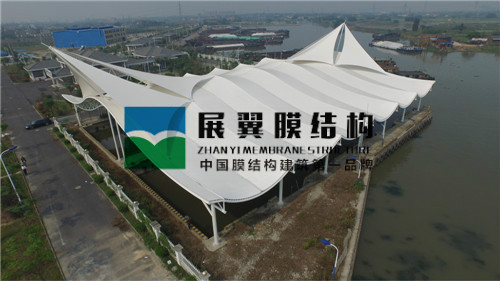 膜結構技術應用再升級，華東地區(qū)首個膜結構船棚主體工程完工
